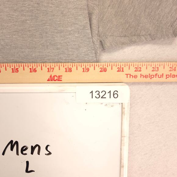 Magellan Outdoors Short Sleeve Crew Neck T-Shirt Mens Size Large L Gray - Picture 7 of 9